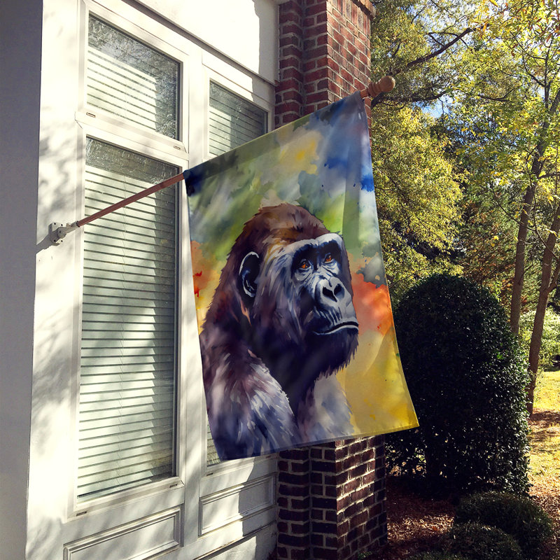 Double Sided 40'' H x 28'' W Polyester Animal House Flag