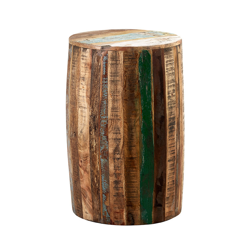 Chapawee Solid Wood Accent Stool