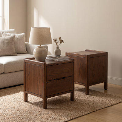 Solid Oak Nightstand
