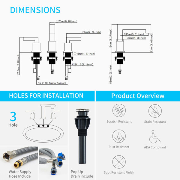 Dimensions du produit