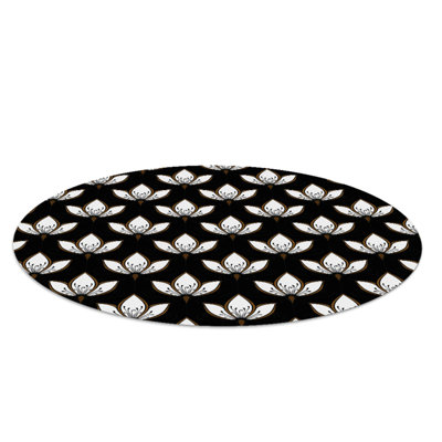 Kazuyuki Hard Floor Straight Round Chair Mat