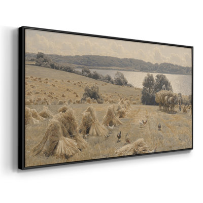 Série paysage - DCCL XXXVII - Toile tendue avec châssis encadré - Prêt à être accroché