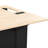 Kitchen Island With Power Outlet,Kitchen Storage Island With Drop Leaf And Rubber Wood,Open Storage And Wine Rack,5 Wheels,With Adjustable Storage For Home, Kitchen, And Dining Room