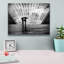 «Paris La Pluie» par Nina Paponcek, art mural sur toile-1875935180