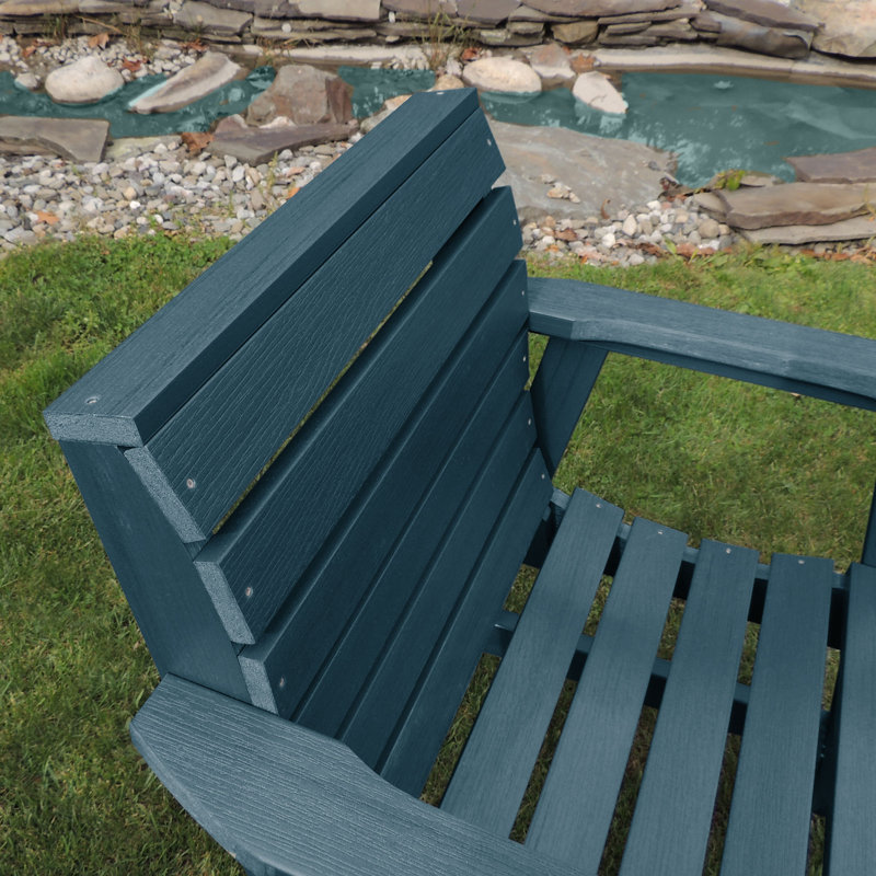 Chaise de patio Midwest, Bleu Nantucket