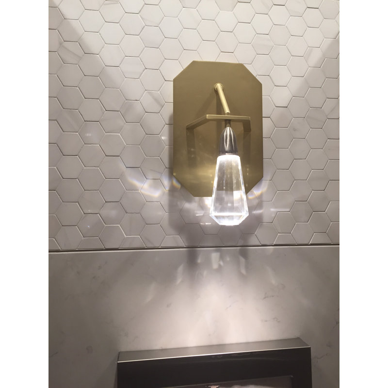 1 - Light LED Armed Sconce