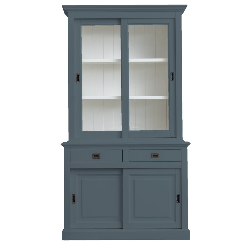 Analin Display Cabinet, Blue