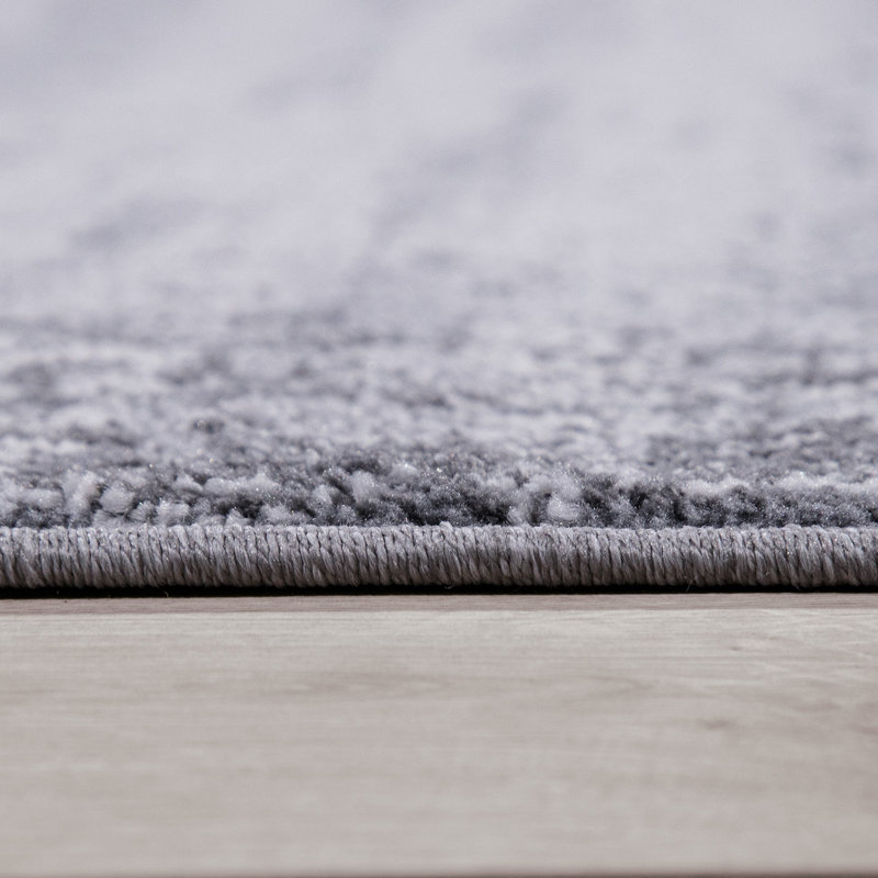 Basehor Geometric Shag Area Rug, Rectangle 60 x 100cm