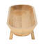 Bol décoratif en bois massif l 15,5 po -1633919826