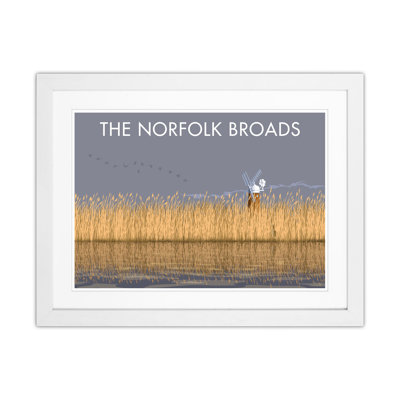 Norfolk Broads by Stephen Millership - Print on Canvas