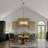 Ashani 5 Light Bronze Pendant Chandelier
