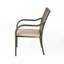 Chaises d'extérieur en osier, 4 pièces