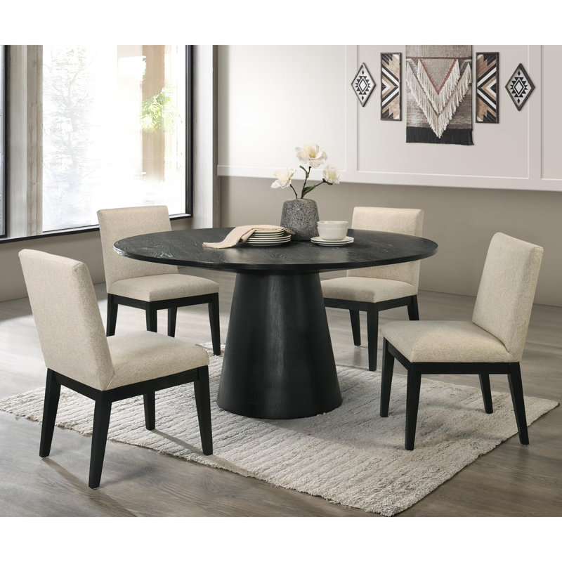 Table de salle à manger moderne et minimaliste