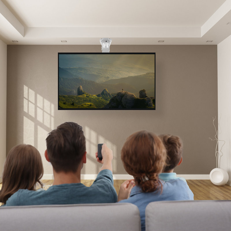 Fixation électrique au plafond pour téléviseurs de 32 à 70 po Mount-e-fd70, Blanc