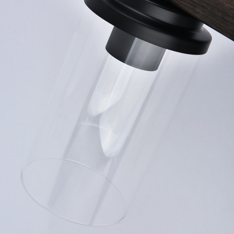 Abat-jour tambour simple en verre