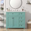 Meuble-lavabo simple avec plateau en résine 35,40 po Edras