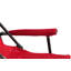 High Back Heavy Duty Lawn Chair Support 250LBS, Portable Collapsible Chair With Cup Holder -Red