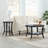 Dinh Round Coffee Table with Shelf-1790296025