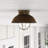 Emestine 1 - Bulb Outdoor Flush Mount-1212639189