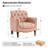 Orme 32" W Tufted Genuine Leather Armchair-122503354
