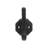 Karat Collection Hook - 4" x 2-1/8 " Matte Black - Contemporary Entryway Hook for Coats, Hats & Bags-90853764