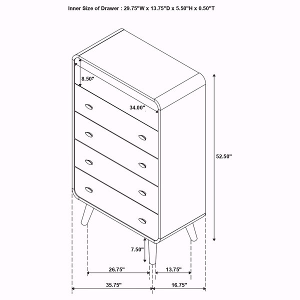 Dimensions du produit