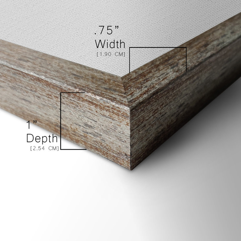 Lignes neutres II, Pas de tapis, Toile encadrée argent patiné