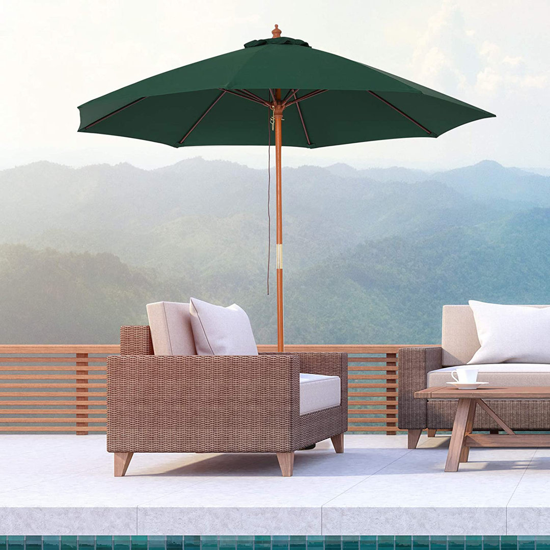 Cristina 2.57m Traditional Parasol