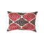 Oasis Velvet Silk Lumbar Rectangular Pillow Cover & Insert