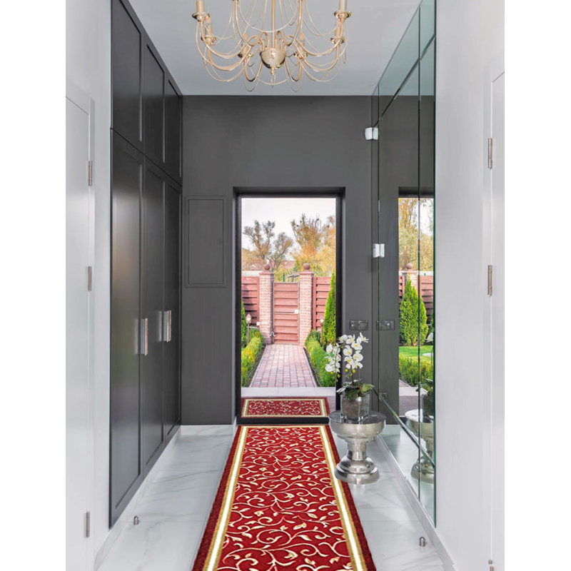 Tapis de cuisine, Rouge