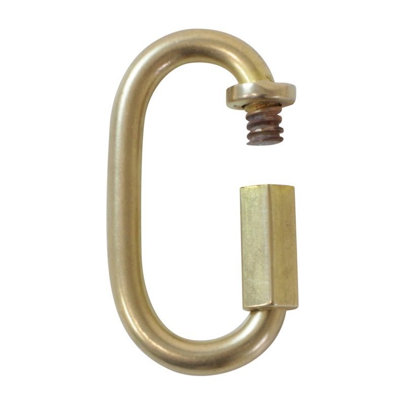 Chaîne à maillons rapides, H 1,38 po x l 0,79 po x P 0,14 po, Trempée à l'acide