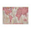 «Blush World Map v2 Crop», reproduction de peinture acrylique sur toile tendue-32738790