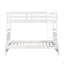 Lit superposé simple sur rails en bois massif-508542391