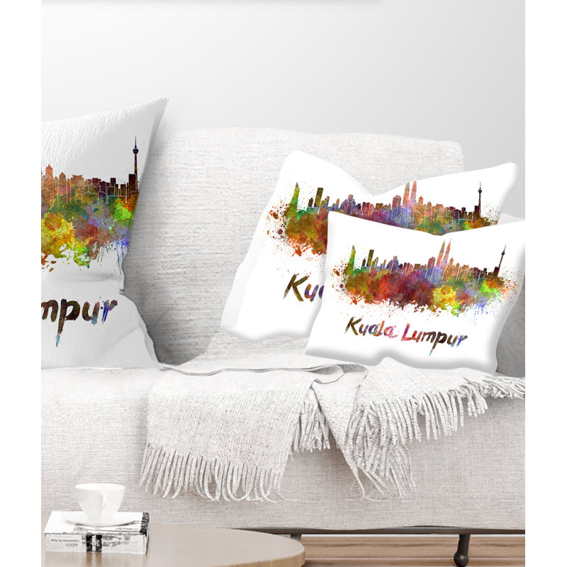 Coussin Kuala Lumpur Skyline - Cityscape