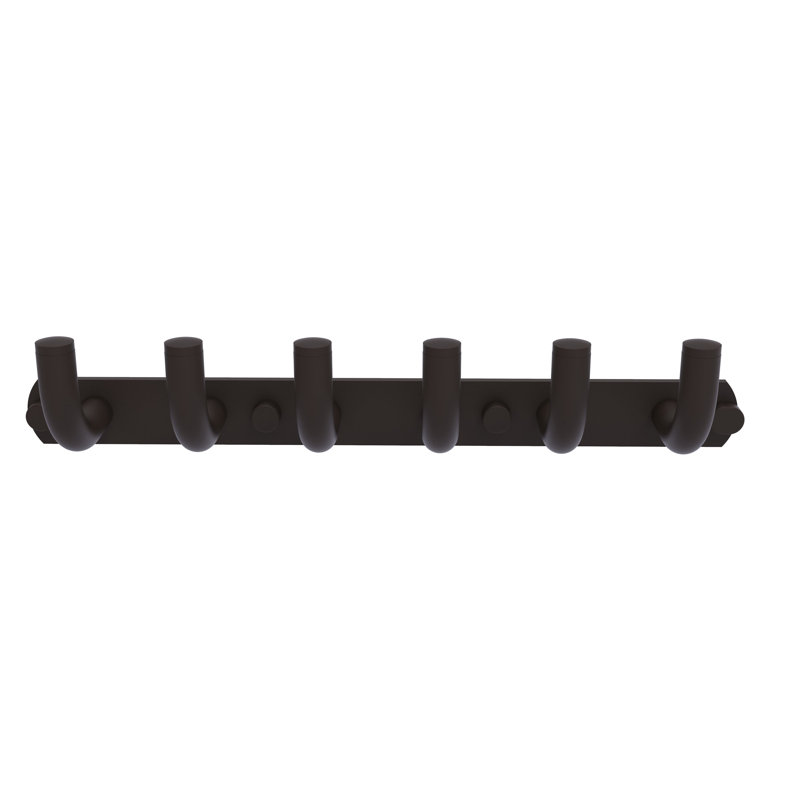 Tioga 6 Position Wall Mounted Hook Rack, Oil Rubbed Bronze