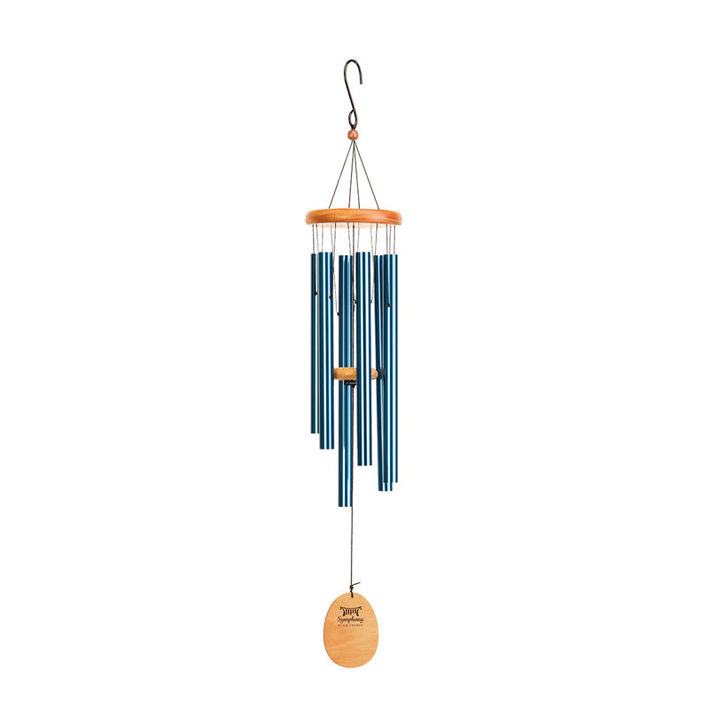 Abstract Wind Chime, Blue