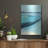 'Cyan Reflections 3' by Annie Warren Wall Art
