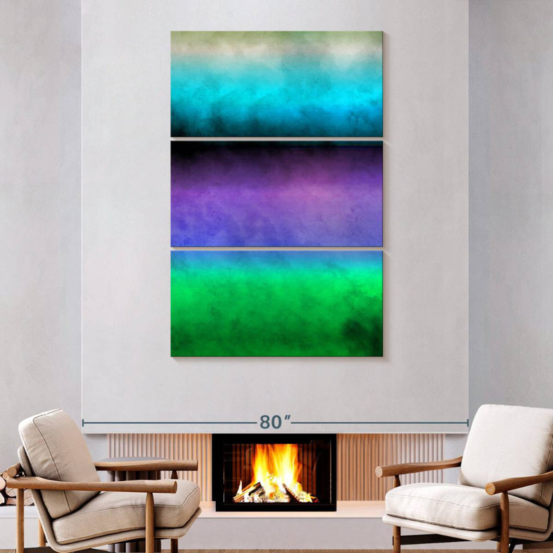 Avery Purple Center, 74'' H X 48'' W