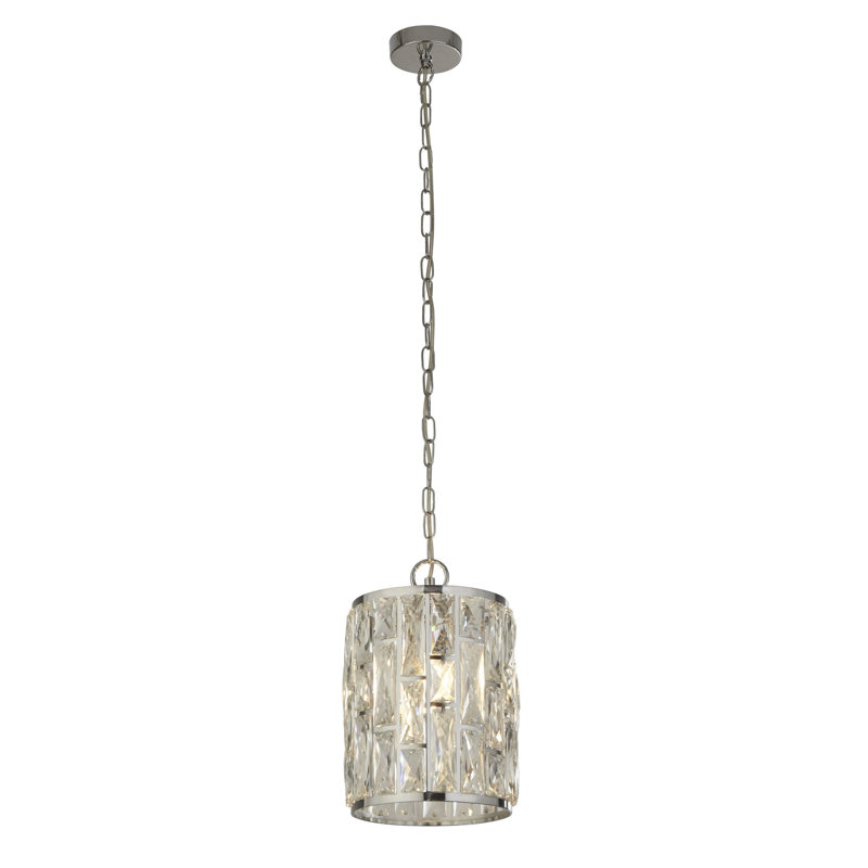 Magana 1 - Light Crystal Pendant, Chrome