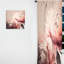 Calvin - pivoine rose I - rideau moderne - velours obscurcissant - 1 panneau-1807375552