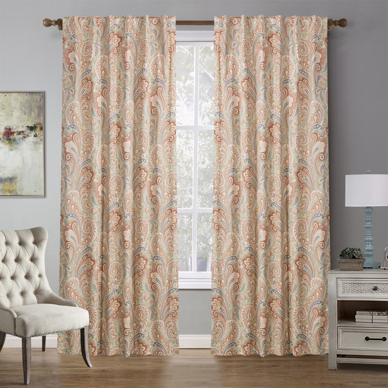 Semi Sheer Curtains / Drapes Pair, 52" W x 84" L