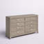Commode 8 tiroirs avec tiroirs doublés Belmar