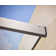 Palram - Canopia Sophia 3' 1" D Acrylic Clear/Gray Stationary Slope Door and Window Awning