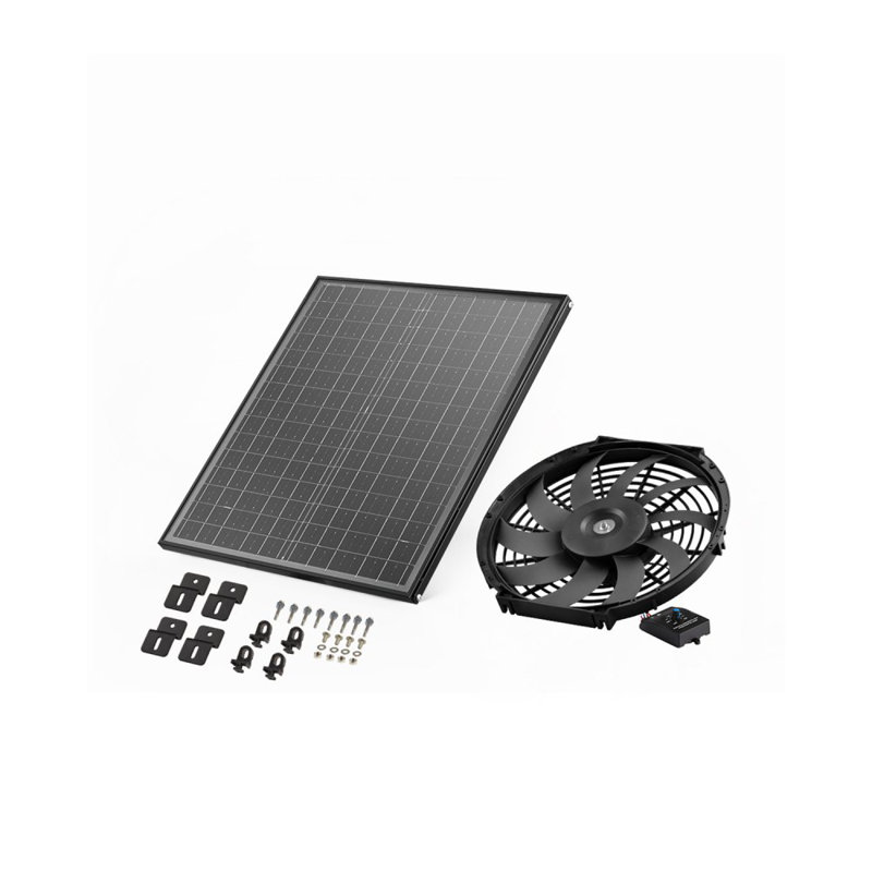 Ventilateur de grenier 12 pouces 1300 CFM avec thermostat réglable