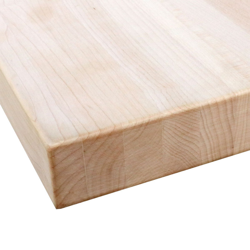 Butcher Block Top Workbench, 50" H x 25" W x 1.5" D