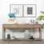Ming 83.86'' W Solid Wood Console Table
