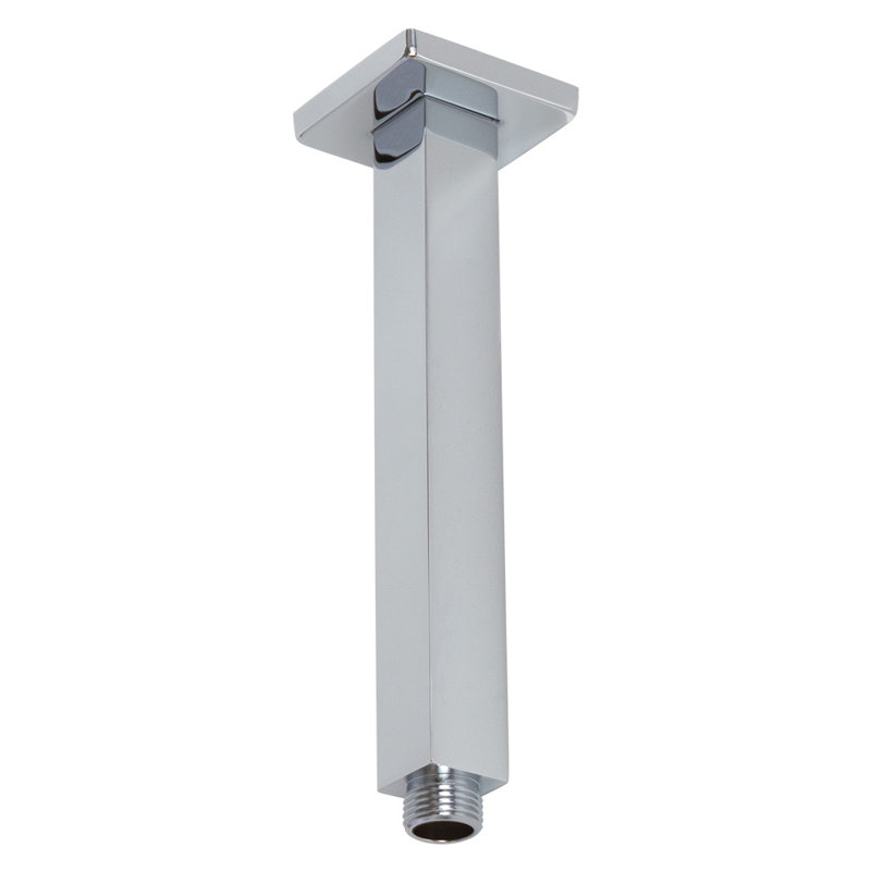 Waterblade Ceiling Mount Shower Arm, Polished Chrome
