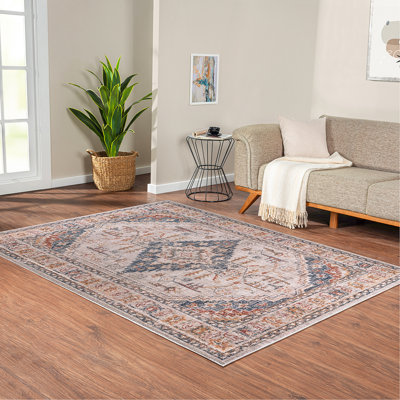 Tapis tissé Vintage Medallion