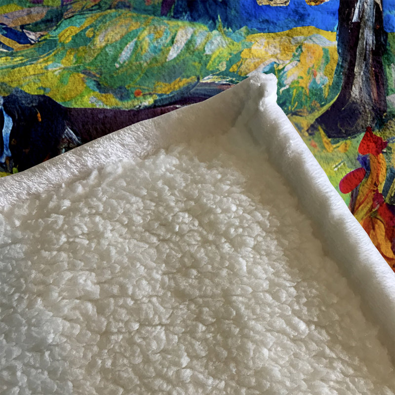 Throw Blanket, 51" W x 60" L
