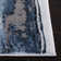Mies Abstract Polypropylene Area Rug in Grey/Blue